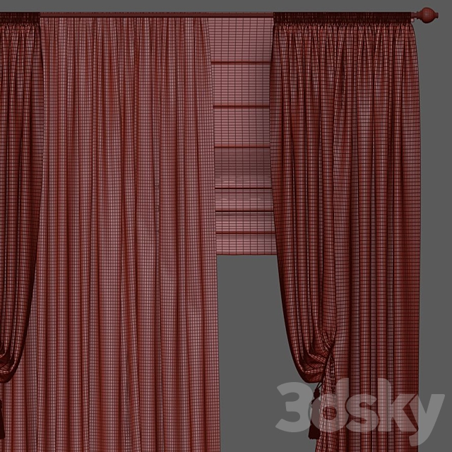 Curtain 819 3DSMax File - thumbnail 3