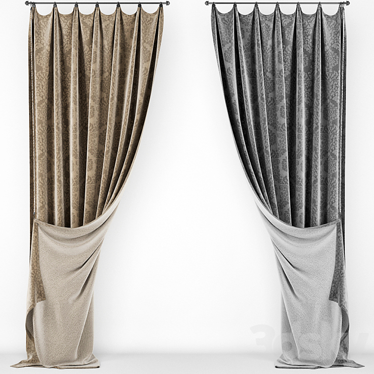 Curtain 82 3DS Max - thumbnail 1