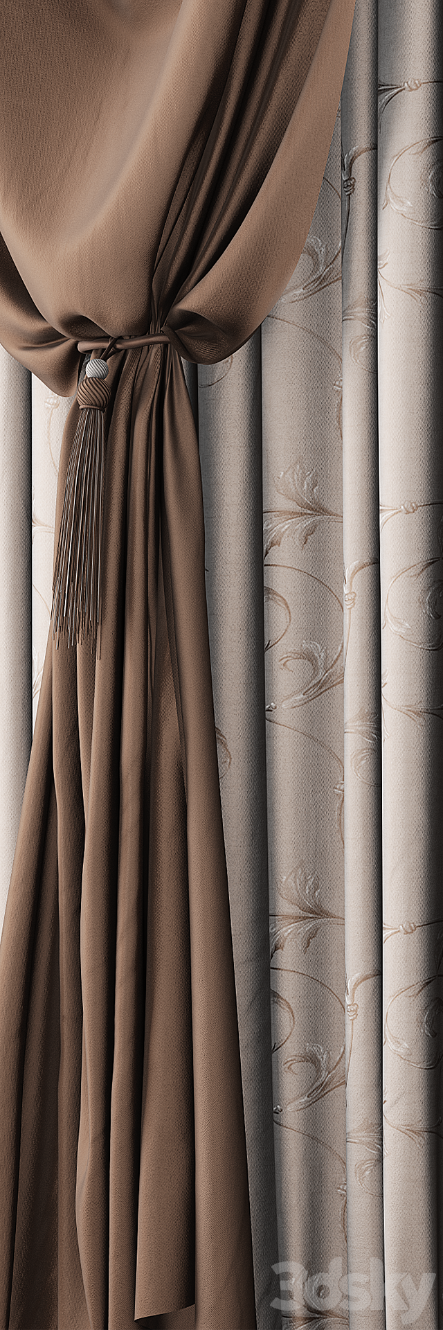 Curtain 82 3DSMax File - thumbnail 2