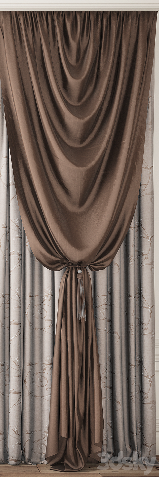 Curtain 82 3DSMax File - thumbnail 3