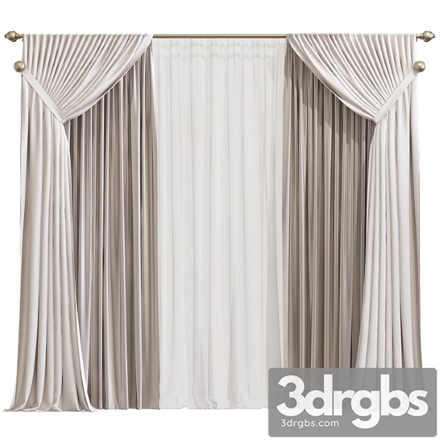 Curtain 830 3dsmax Download - thumbnail 1