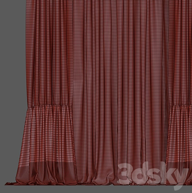 Curtain 842 3dsMax Model - thumbnail 3