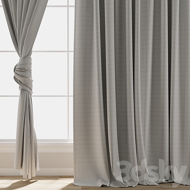 Curtain 843 3DS Max Model - thumbnail 3