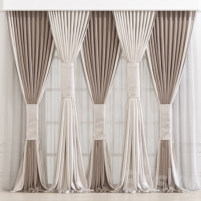 Curtain 849 3ds Max - thumbnail 1