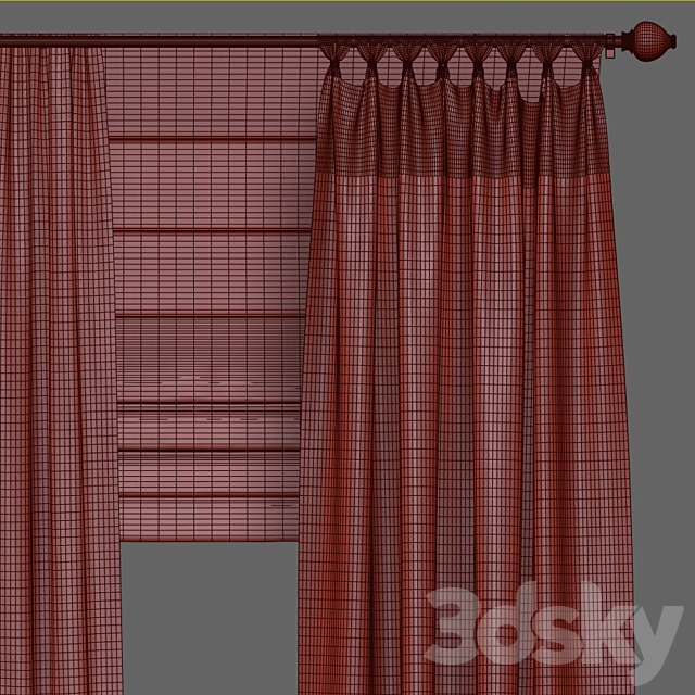 Curtain 857 3dsMax Model - thumbnail 3