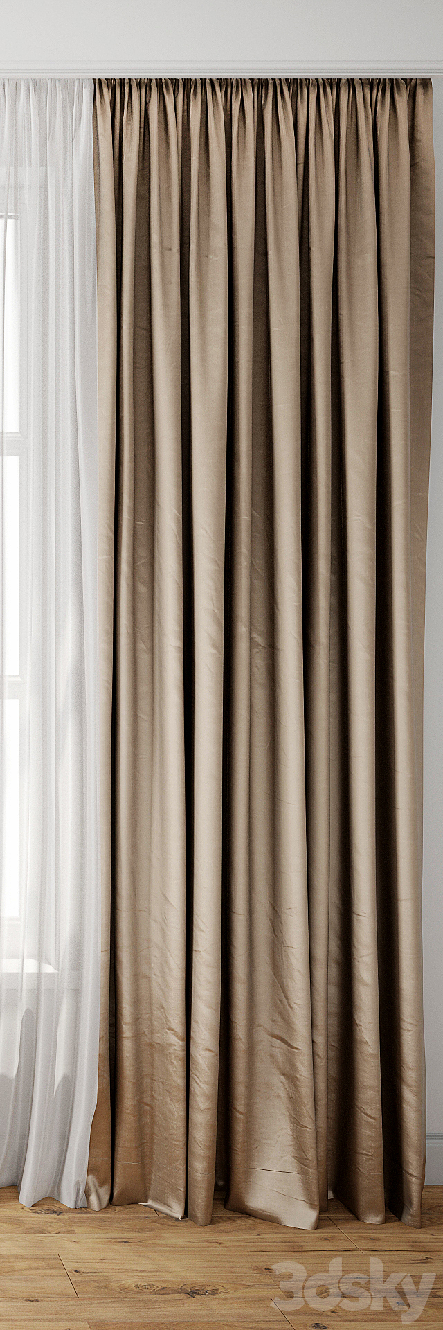 Curtain 89 3DSMax File - thumbnail 2