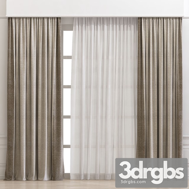 Curtain 895 3dsmax Download - thumbnail 1