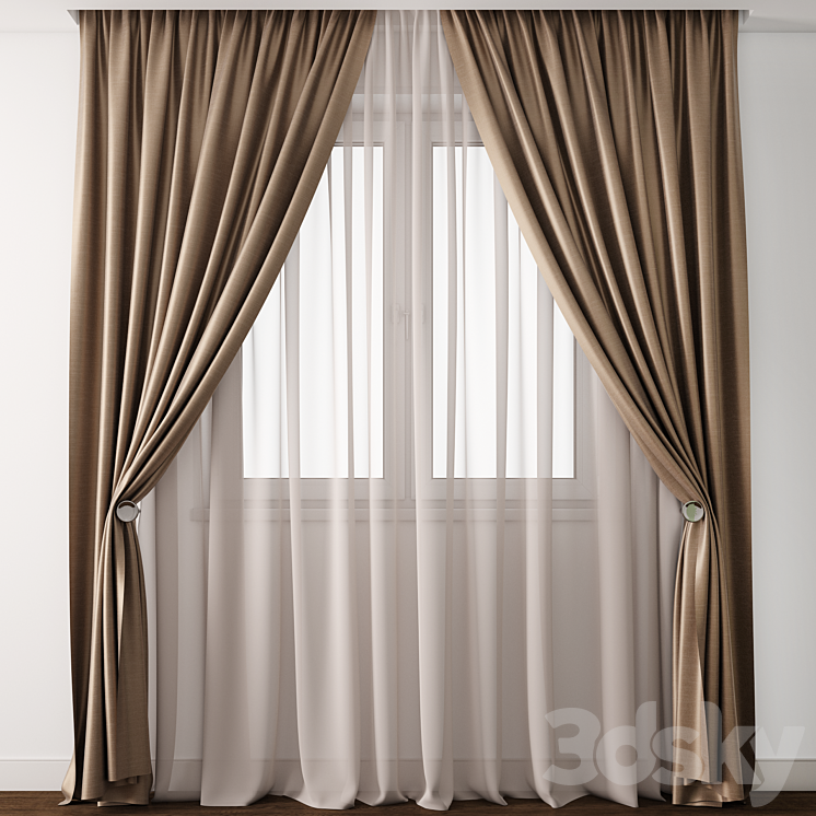 Curtain 9 3DS Max - thumbnail 1