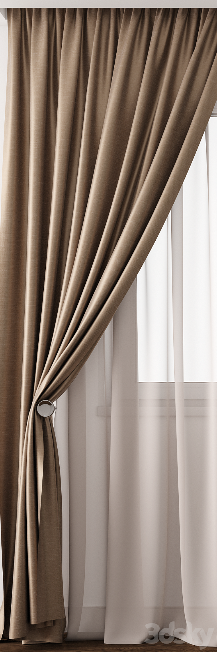 Curtain 9 3DS Max - thumbnail 2