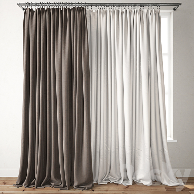 Curtain 90 3DSMax File - thumbnail 1