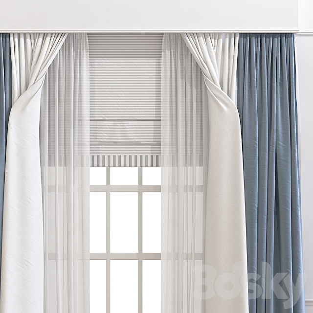 Curtain 900 3DSMax File - thumbnail 3