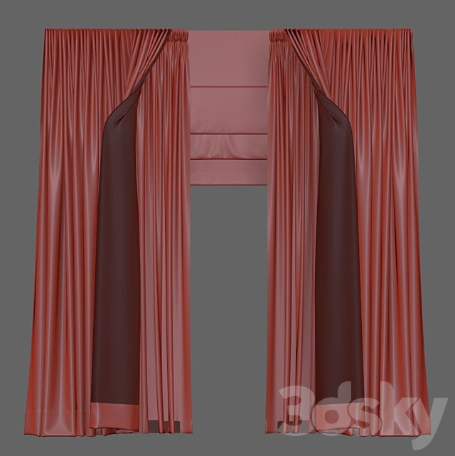 Curtain 900 3DSMax File - thumbnail 4