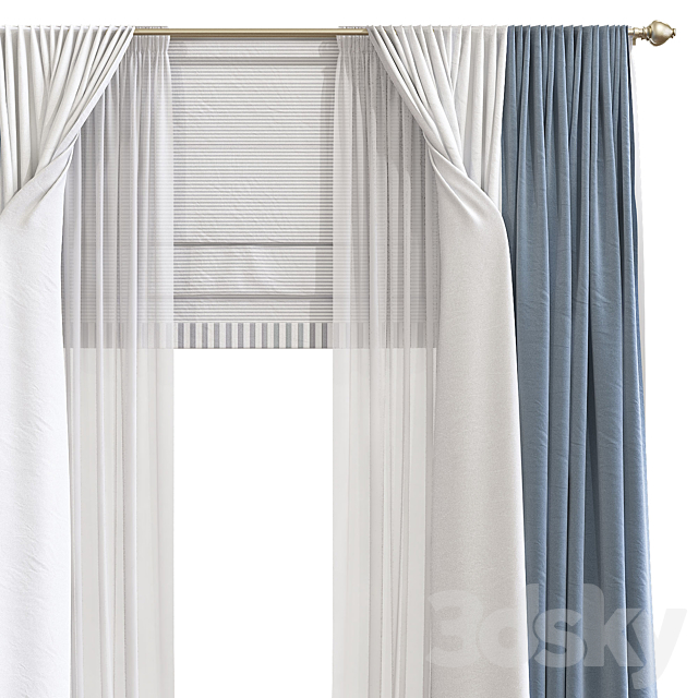 Curtain 900 3DSMax File - thumbnail 6