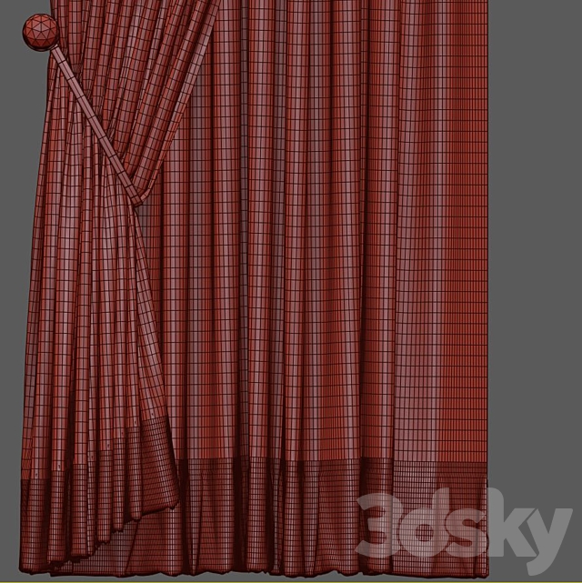 Curtain 905 3DS Max Model - thumbnail 7