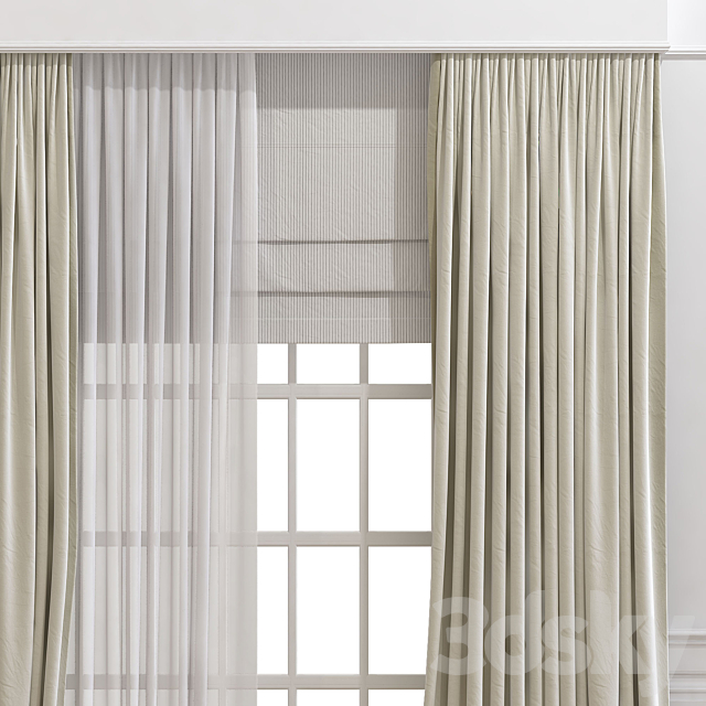 Curtain 906 3dsMax Model - thumbnail 6