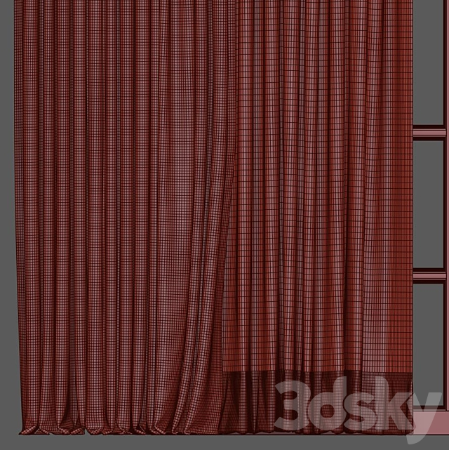 Curtain 906 3dsMax Model - thumbnail 7