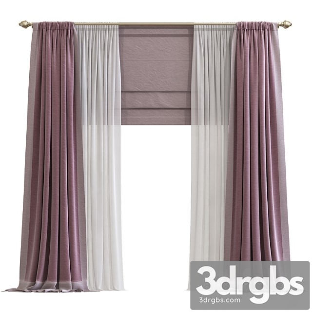 Curtain 912 3dsmax Download - thumbnail 1