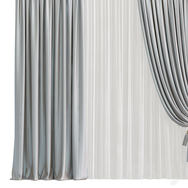 Curtain 915 3DS Max Model - thumbnail 2