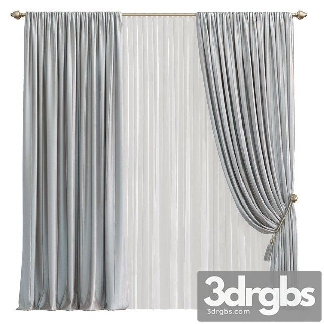 Curtain 915 3dsmax Download - thumbnail 1