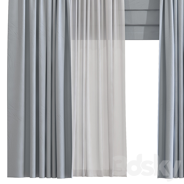 Curtain 930 3DSMax File - thumbnail 3