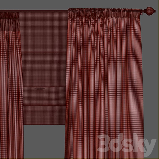 Curtain 930 3DSMax File - thumbnail 5