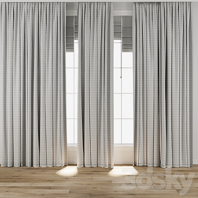 Curtain 938 3ds Max - thumbnail 3