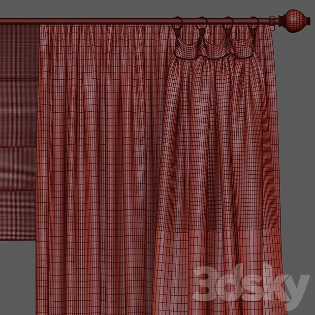 Curtain 942 3DSMax File - thumbnail 5