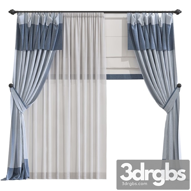 Curtain 945 3dsmax Download - thumbnail 1