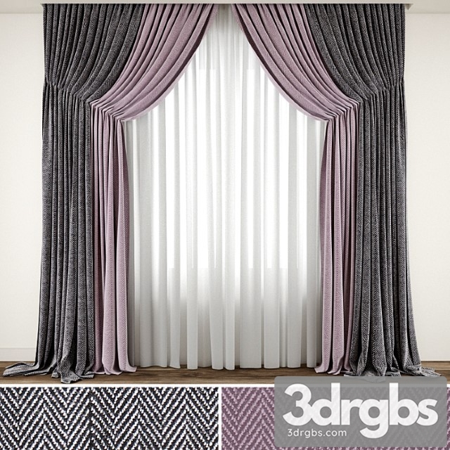 Curtain 95 2 3dsmax Download - thumbnail 1