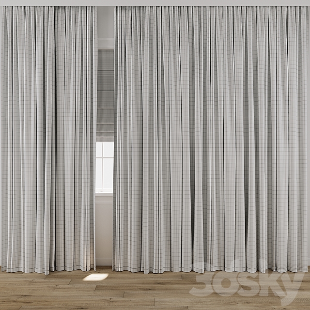 Curtain 966 3ds Max - thumbnail 3