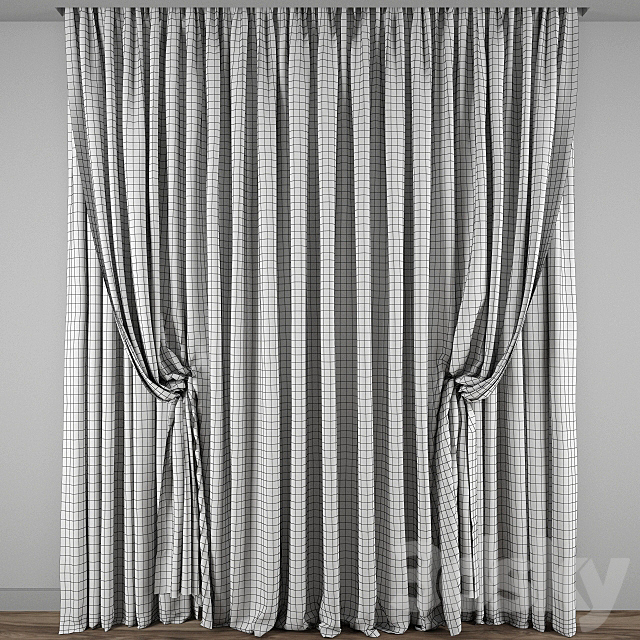 Curtain 97 3DSMax File - thumbnail 3