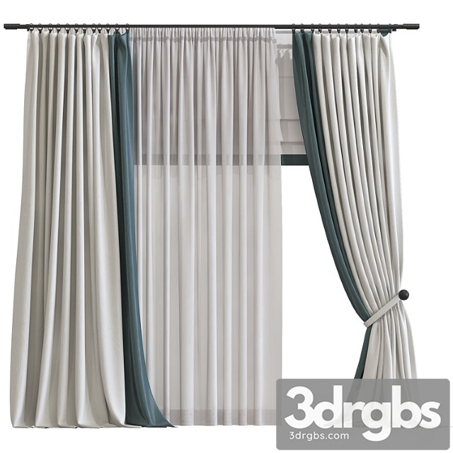 Curtain 989 3dsmax Download - thumbnail 1