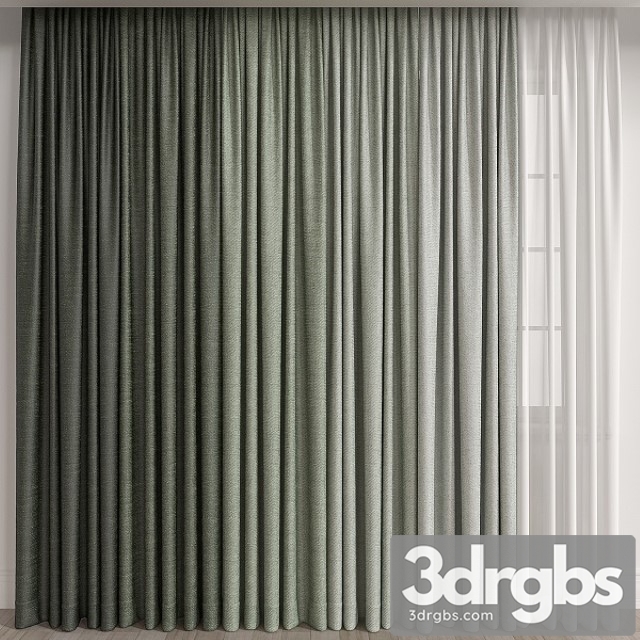 Curtain A022 3dsmax Download - thumbnail 1