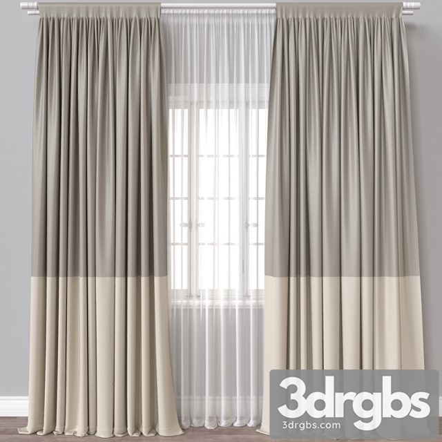 Curtain A640 3dsmax Download - thumbnail 1