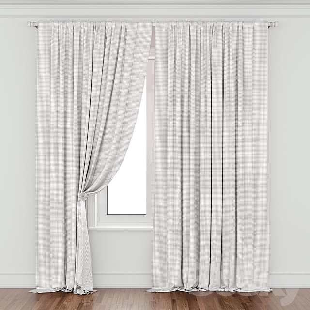 Curtain №26 3DS Max Model - thumbnail 2