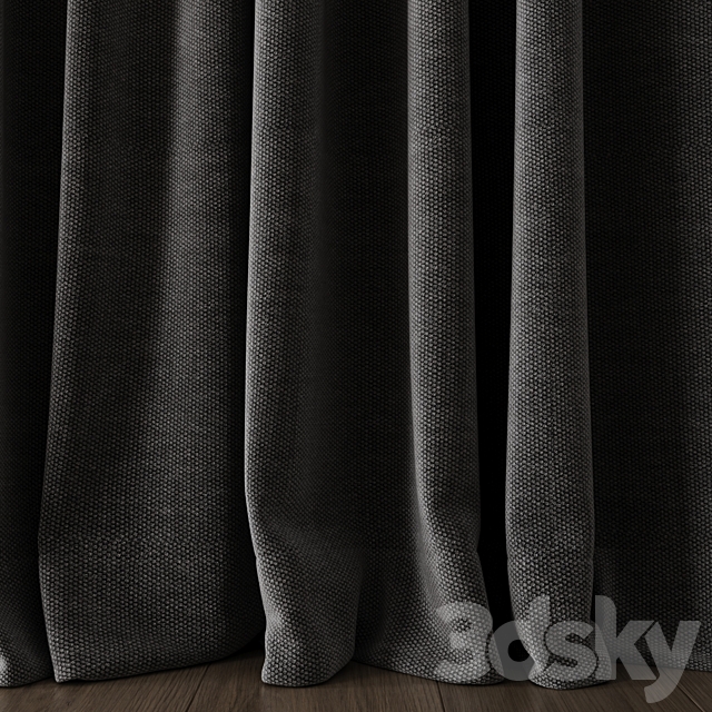 Curtain for Interior 101 3DS Max Model - thumbnail 3