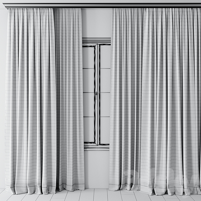 Curtain for Interior 101 3DS Max Model - thumbnail 4