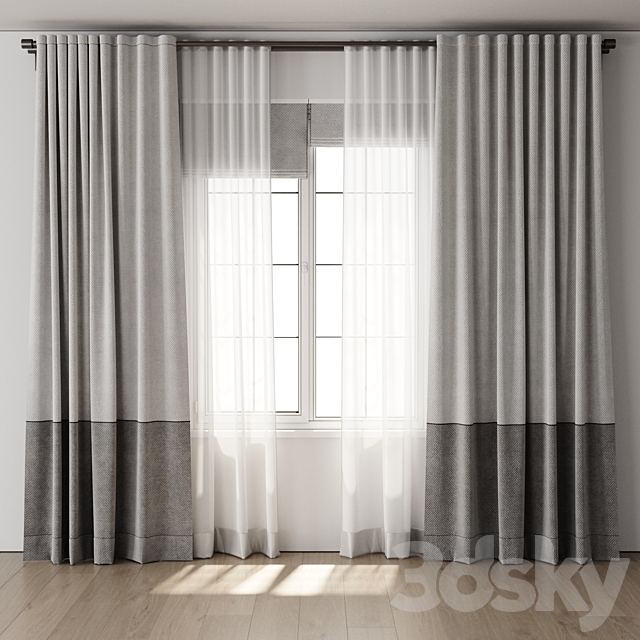 Curtain for Interior 135 3ds Max - thumbnail 2