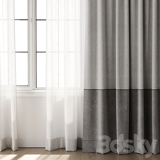 Curtain for Interior 135 3ds Max - thumbnail 3