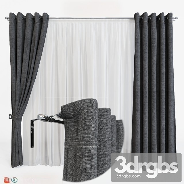 Curtain Ikea 3dsmax Download - thumbnail 1