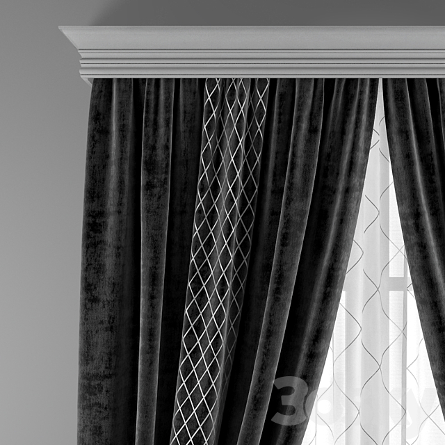 curtain optical 3ds Max - thumbnail 3