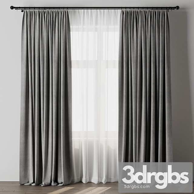 Curtain Rod 3 3dsmax Download - thumbnail 1