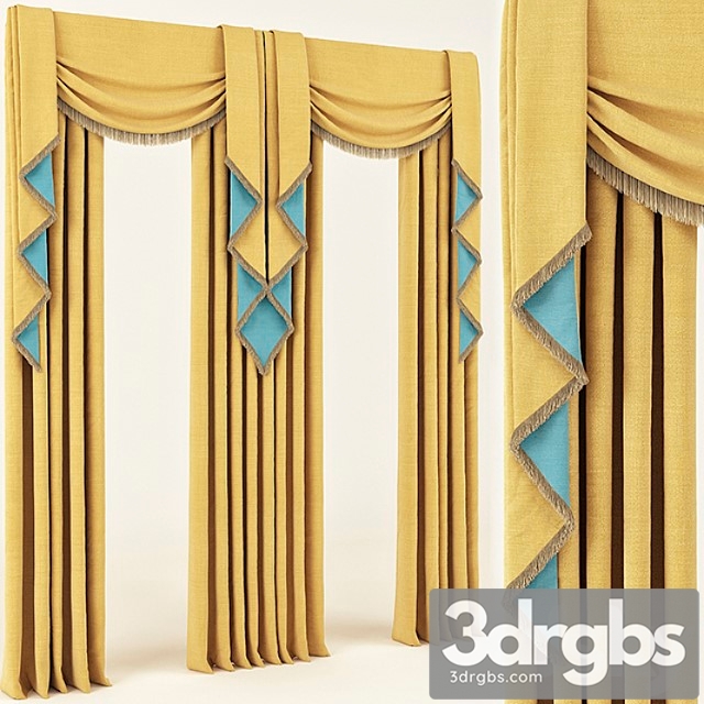 Curtain Tsurtan 12 3dsmax Download - thumbnail 1