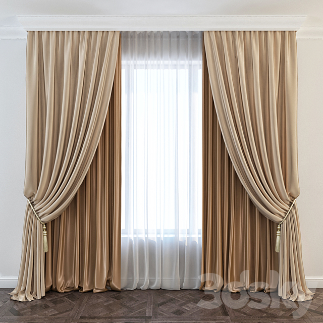 Curtain2 3DSMax File - thumbnail 1