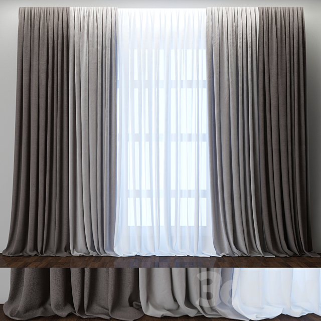 Curtain_13 3DSMax File - thumbnail 1