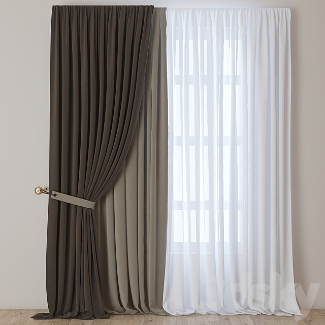 Curtain_15 3DSMax File - thumbnail 1