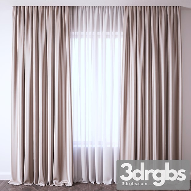 Curtain_1_222 3dsmax Download - thumbnail 1