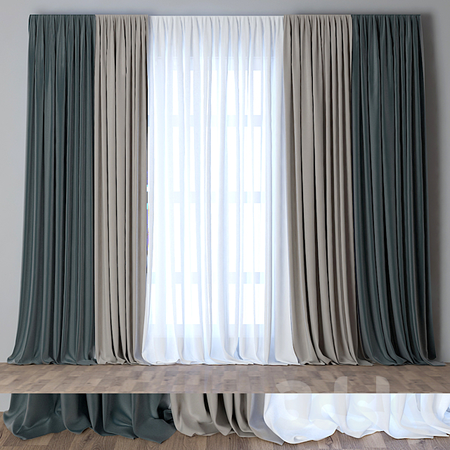 Curtain_28 3DSMax File - thumbnail 1