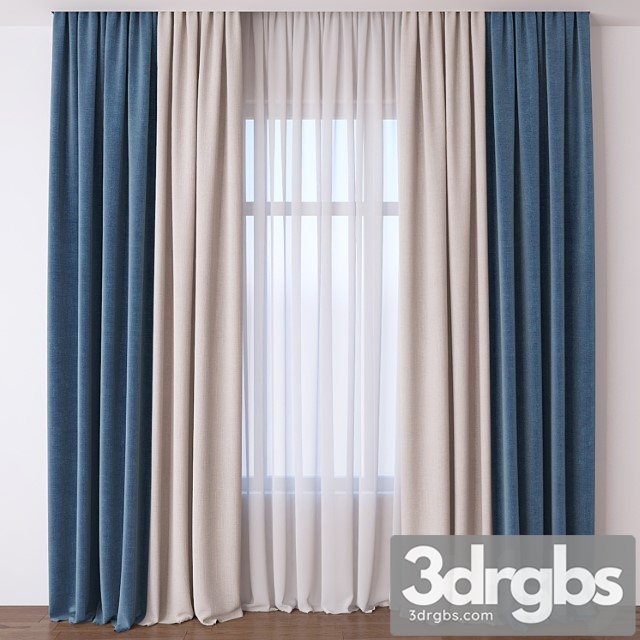 Curtain_2_222 3dsmax Download - thumbnail 1