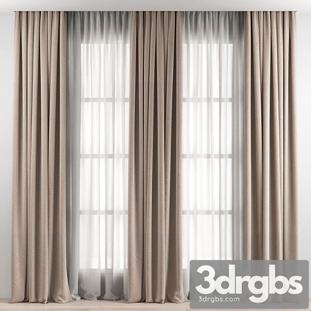 Curtain_4_23 3dsmax Download - thumbnail 1